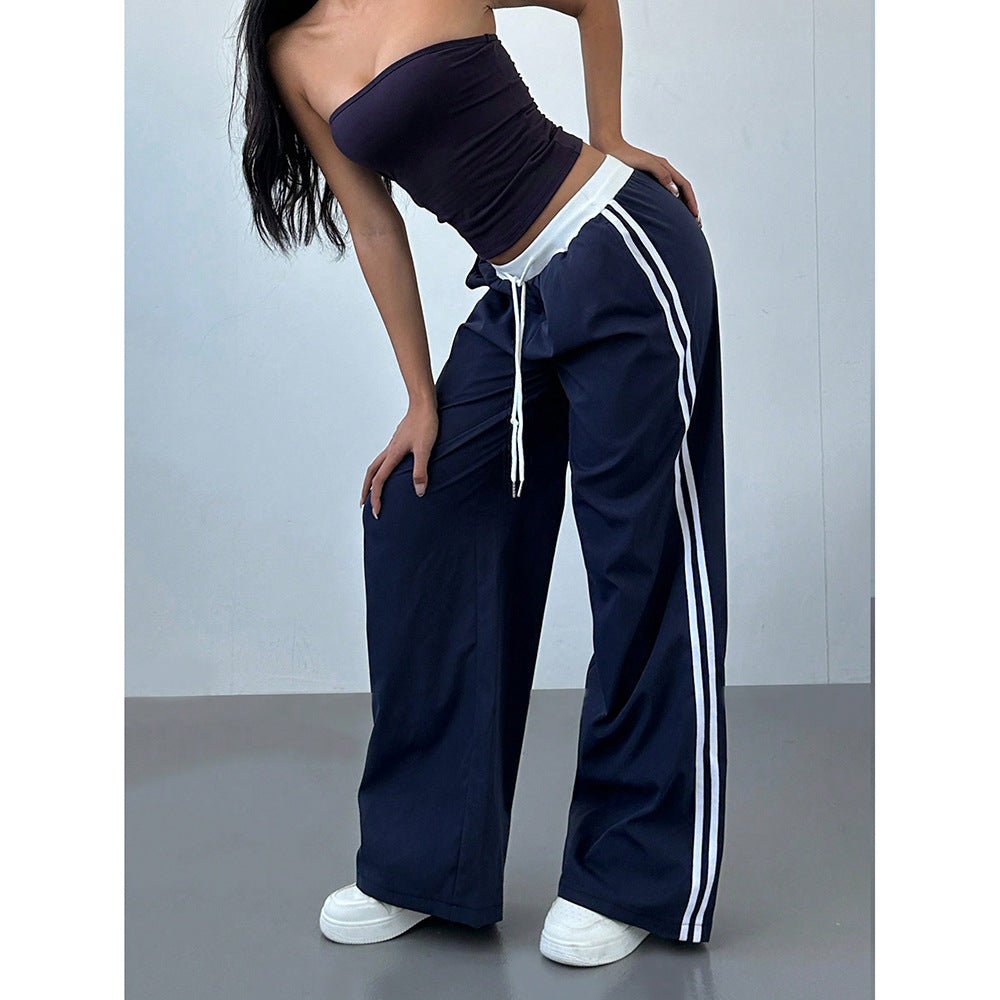 Women's Loose Trendy Digital Printing Long Pants