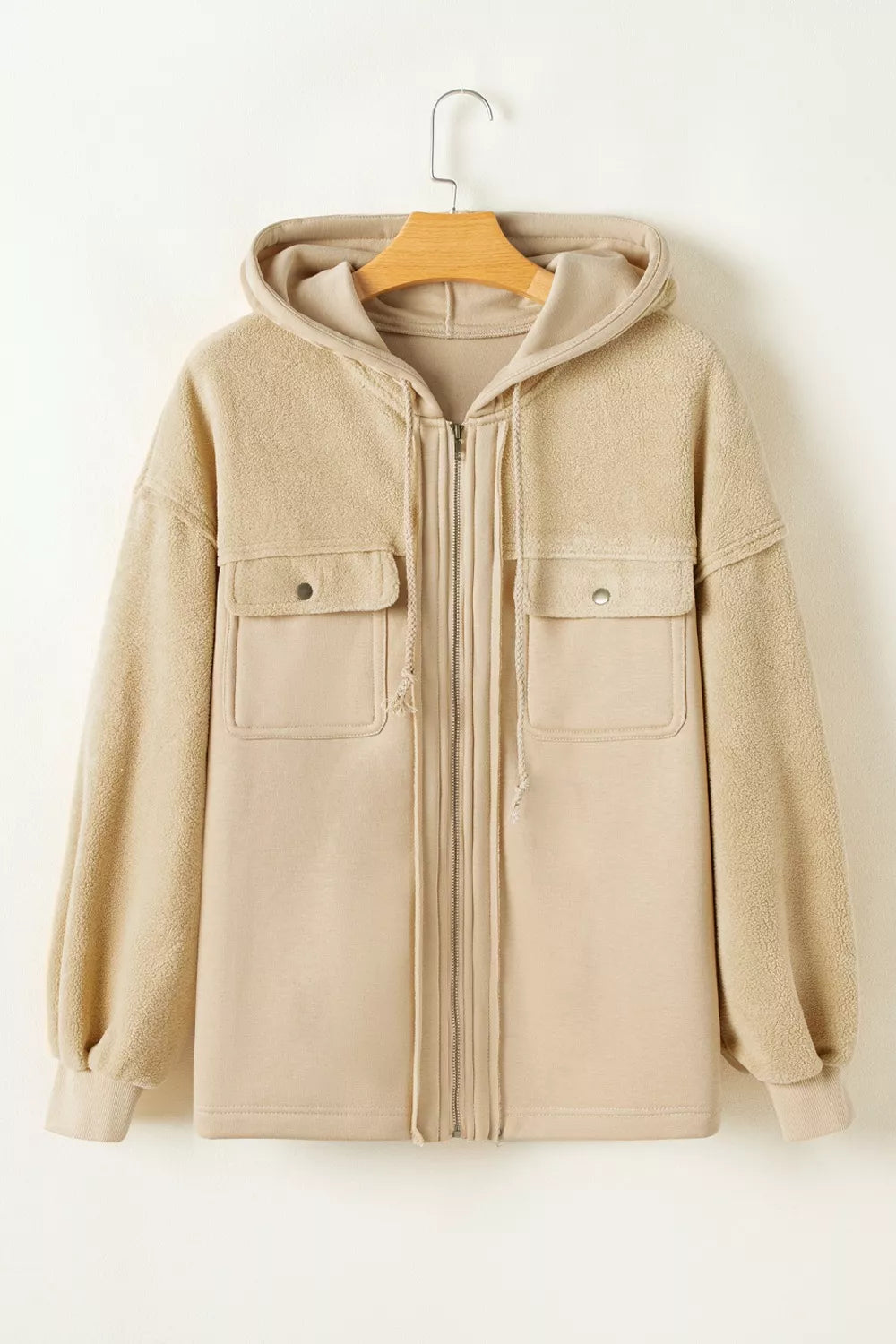 Sarah Express Women's Casual Zip Up Jacket with Pockets