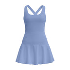Sarah Express Women's High-Stretch Bodycon Mini Dress Anti-Ride-Up Athletic Sporty Summer Dress