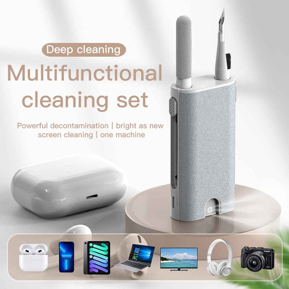 Sarah Express 5-in-1 Screen Cleaner Kit for Phones, Laptops, Tablets & Earbuds - Professional Electronics Cleaning Tools