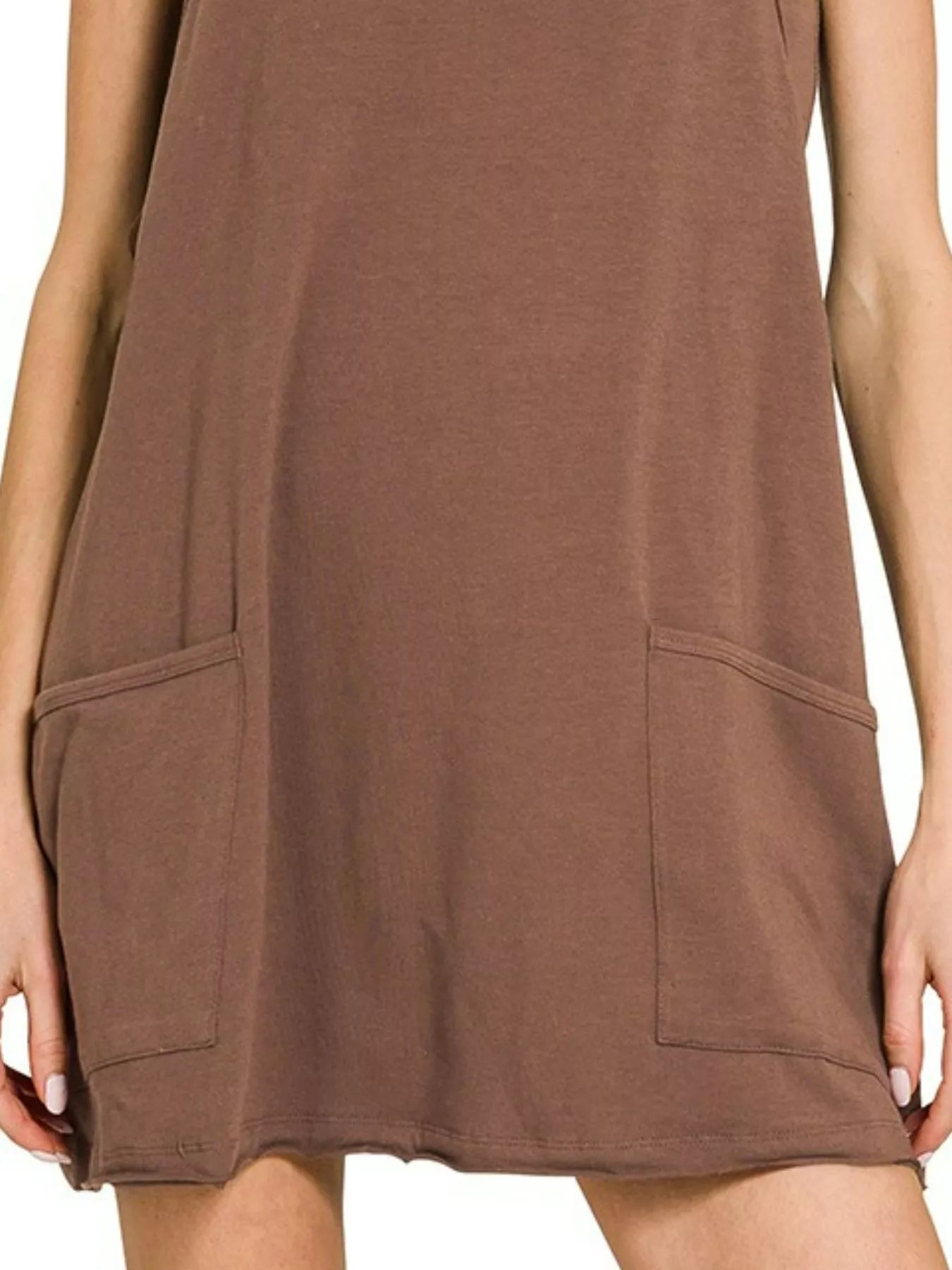 Sarah Express Women’s Cami Mini Dress with Built-in Romper Liner