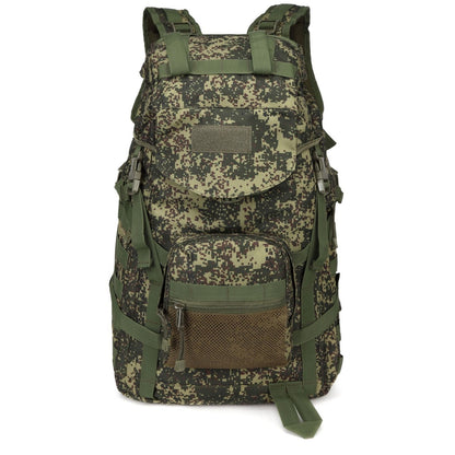 Sarah Express 60L Tactical Camouflage Backpack – Waterproof Hiking & Camping Travel Bag
