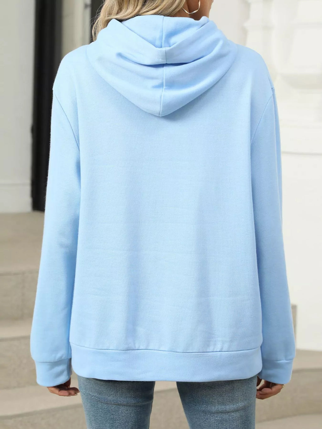 Sarah Express Women's Kangaroo Pocket Long Sleeve Hoodie