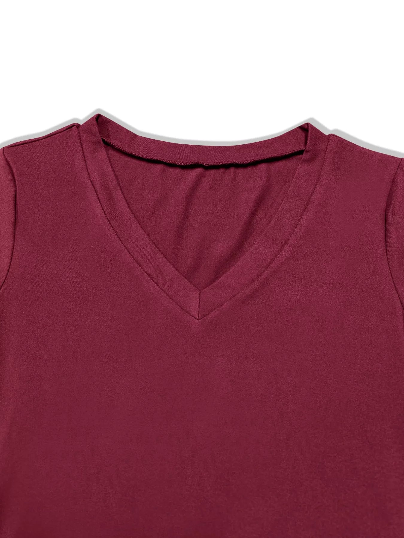 Sarah Express Women's V-Neck Layered Ruffle Mini Dress