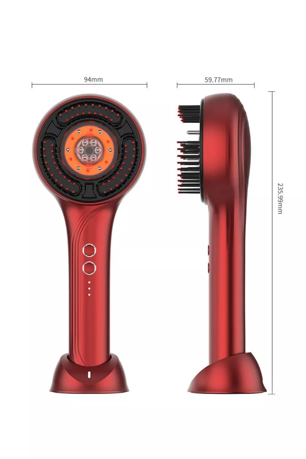 Sarah Express Electric Heated Hair Straightening Comb Multi-Functional Hair Straightener Brush