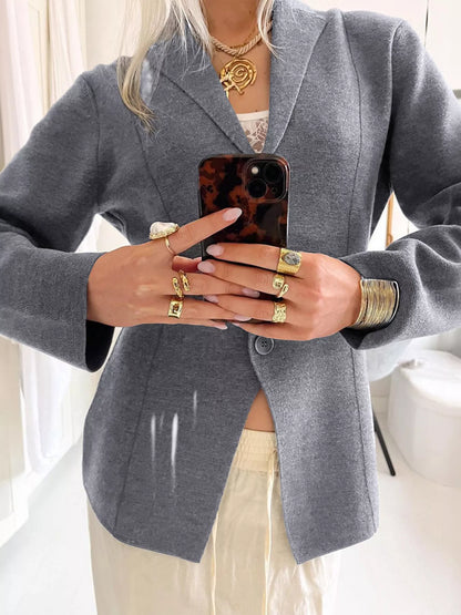 Sarah Express Women's Button Up Long Sleeve Cardigan