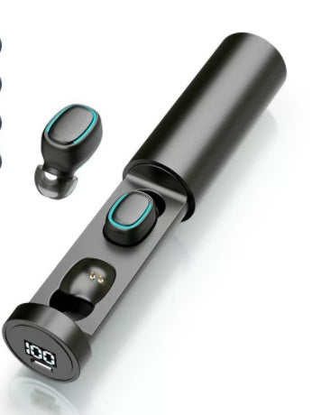 Wireless Bluetooth 5.0 Earbuds 9D HIFI Stereo Sport Earphones with Mic