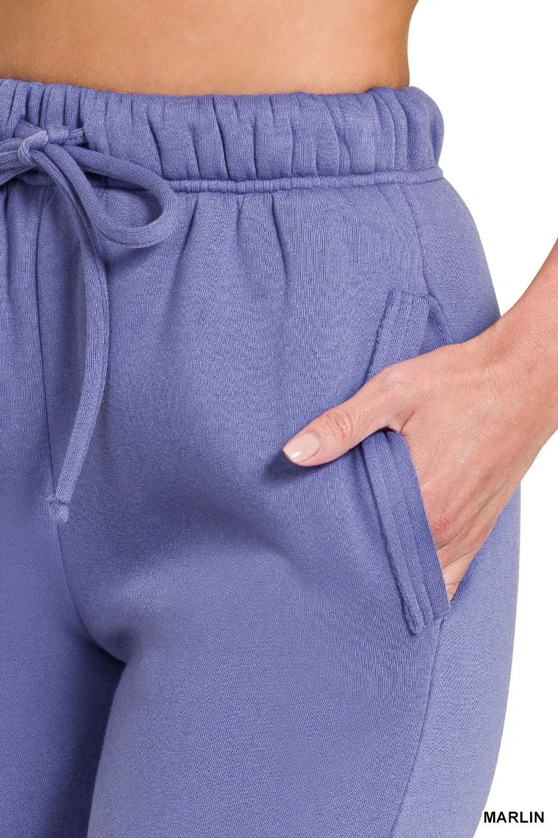 Sarah Express Women's Fleece Drawstring Joggers With Pocket