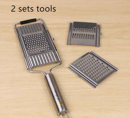 Sarah Express Professional Stainless Steel Grater Vegetable Fruit Slicer Peeler Kitchen Tool 2 sets tools