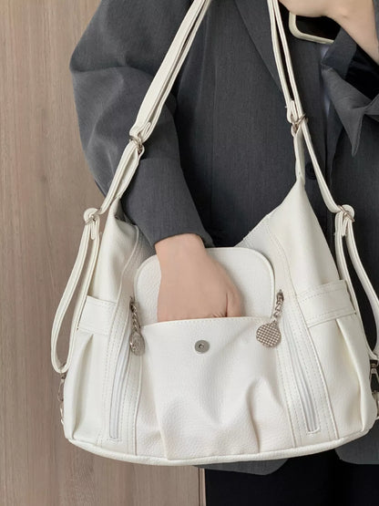 Sarah Express Women's Adjustable Strap Star Decor Convertible Crossbody Bag