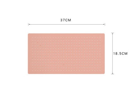 Sarah Express Nordic Pegboard Wall Organizer - Kitchen Tool Storage Rack Pink Small