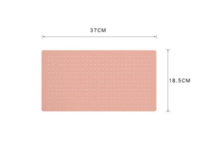 Sarah Express Nordic Pegboard Wall Organizer - Kitchen Tool Storage Rack Pink Small