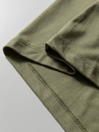 Sarah Express Women's Solid Color Long Sleeve Fitted Top