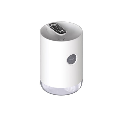 Sarah Express Portable Air Humidifier 1L with LED Night Light & Battery Display White 1000ml USB