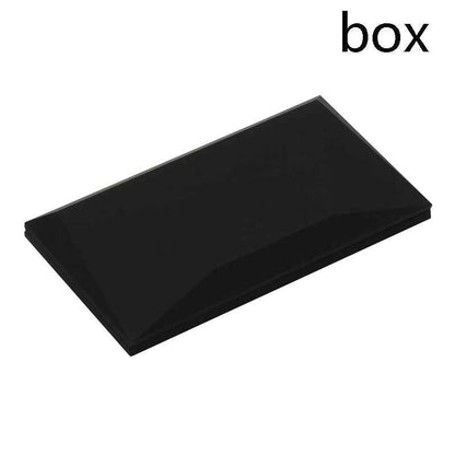 Sarah Express 3D Rose Flower Rotating Ring Box - Heart Shaped Jewelry Gift Box with Rotating Design Black2