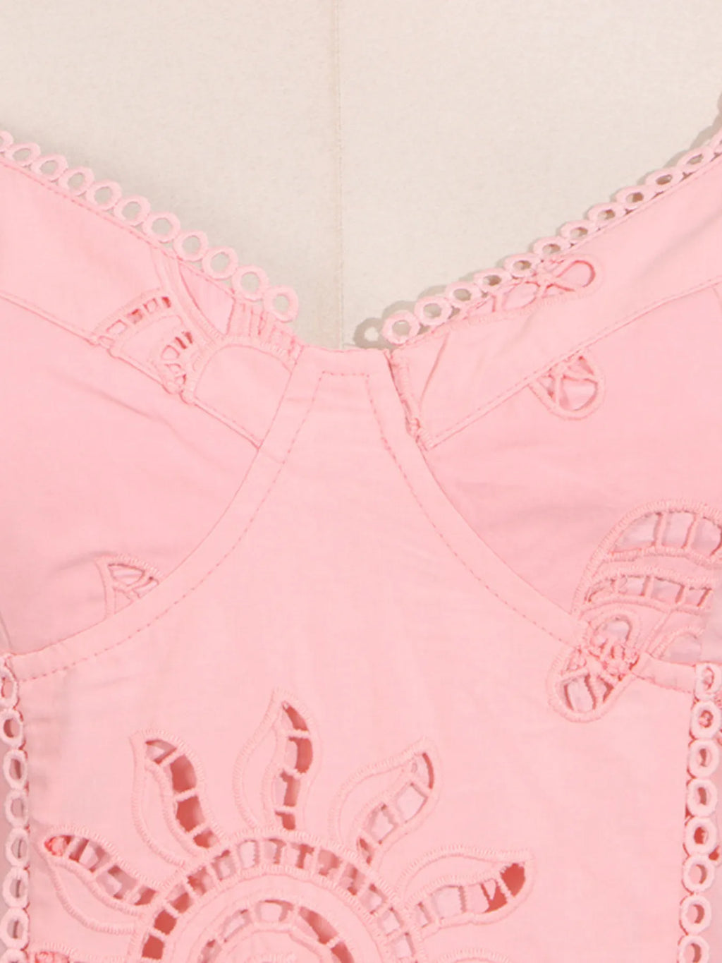 Sarah Express Women's Hollow Out Adjustable Strap Mini Dress