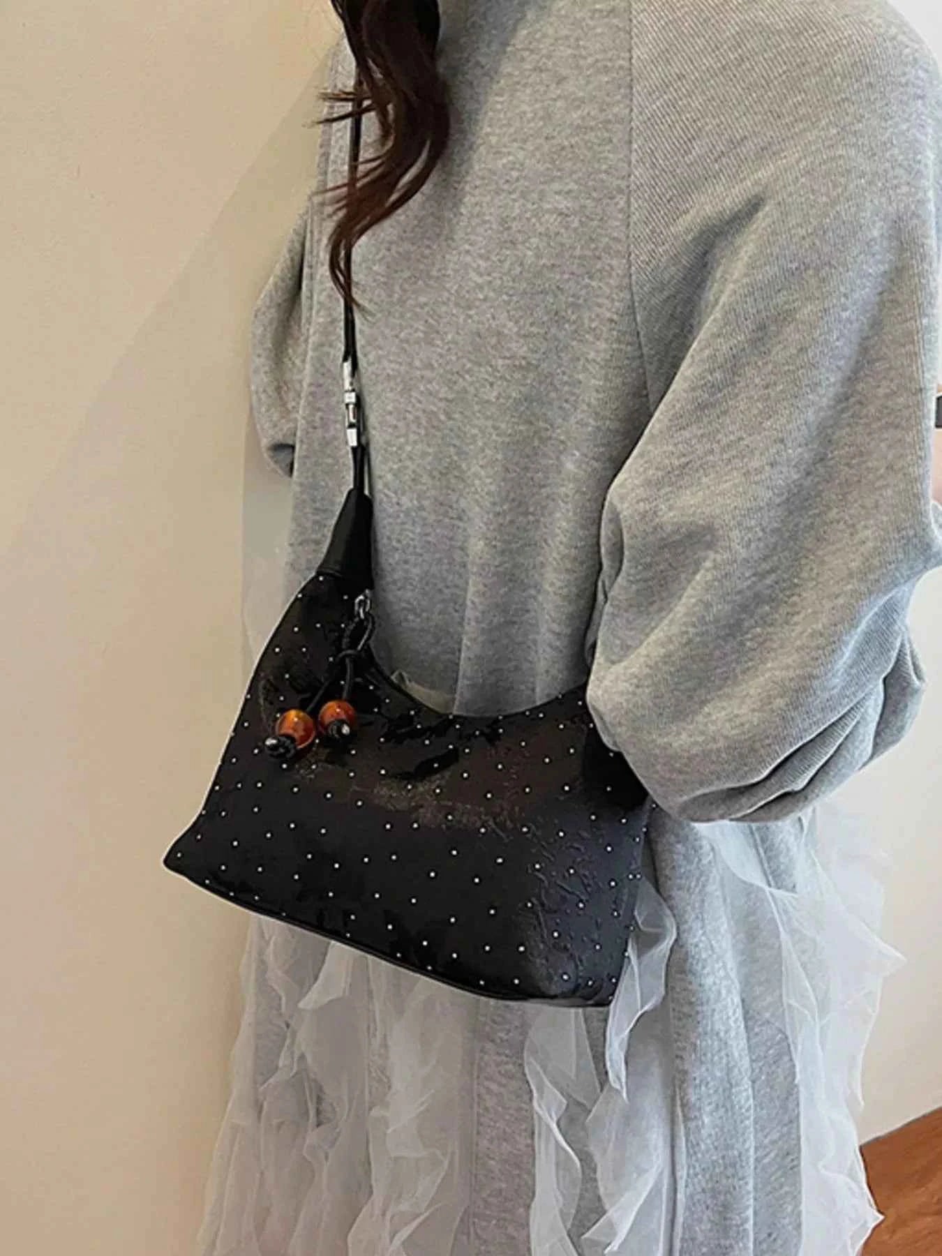 Polka Dot Crossbody Bag
