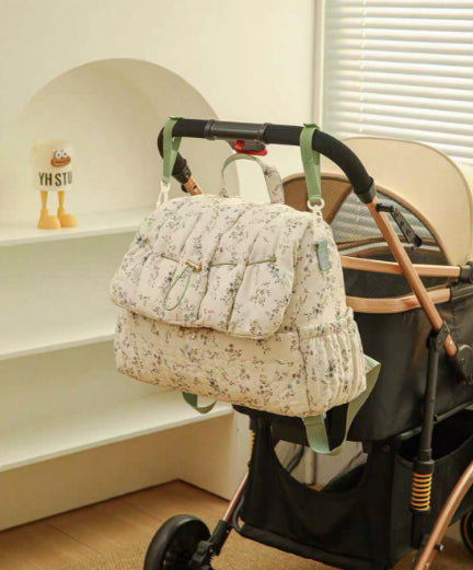 Sarah Express Breathable Floral Diaper Bag