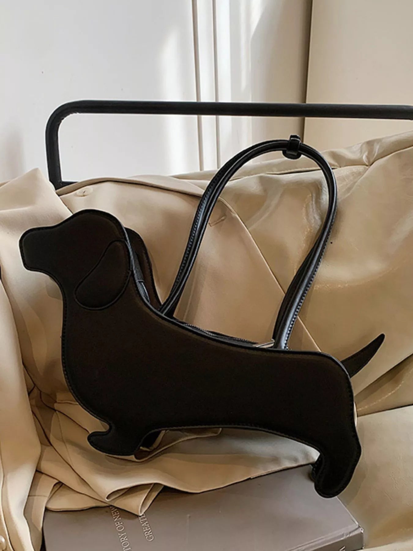 Sarah Express Women's Dachshund Shaped Shoulder Bag