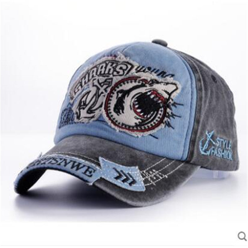 Sarah Express Women's Embroidered Baseball Cap Korean Style Adjustable Casual Cap