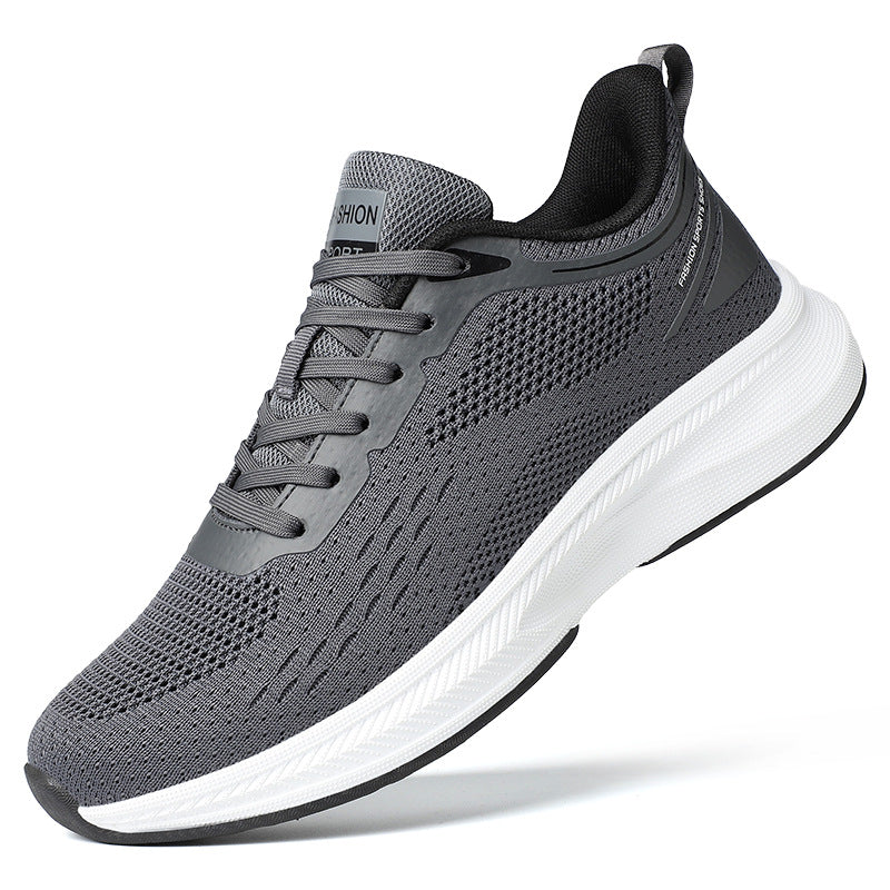 Sarah Express Men's Breathable Mesh Casual Sneakers – Lightweight Travel Shoes