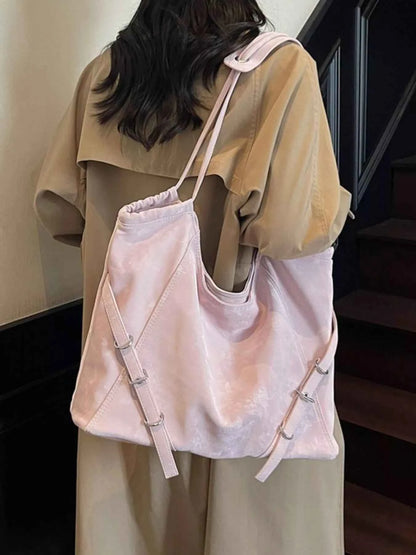 Sarah Express Women's Faux Leather Tote Bag - Large Shoulder Bag Handbag