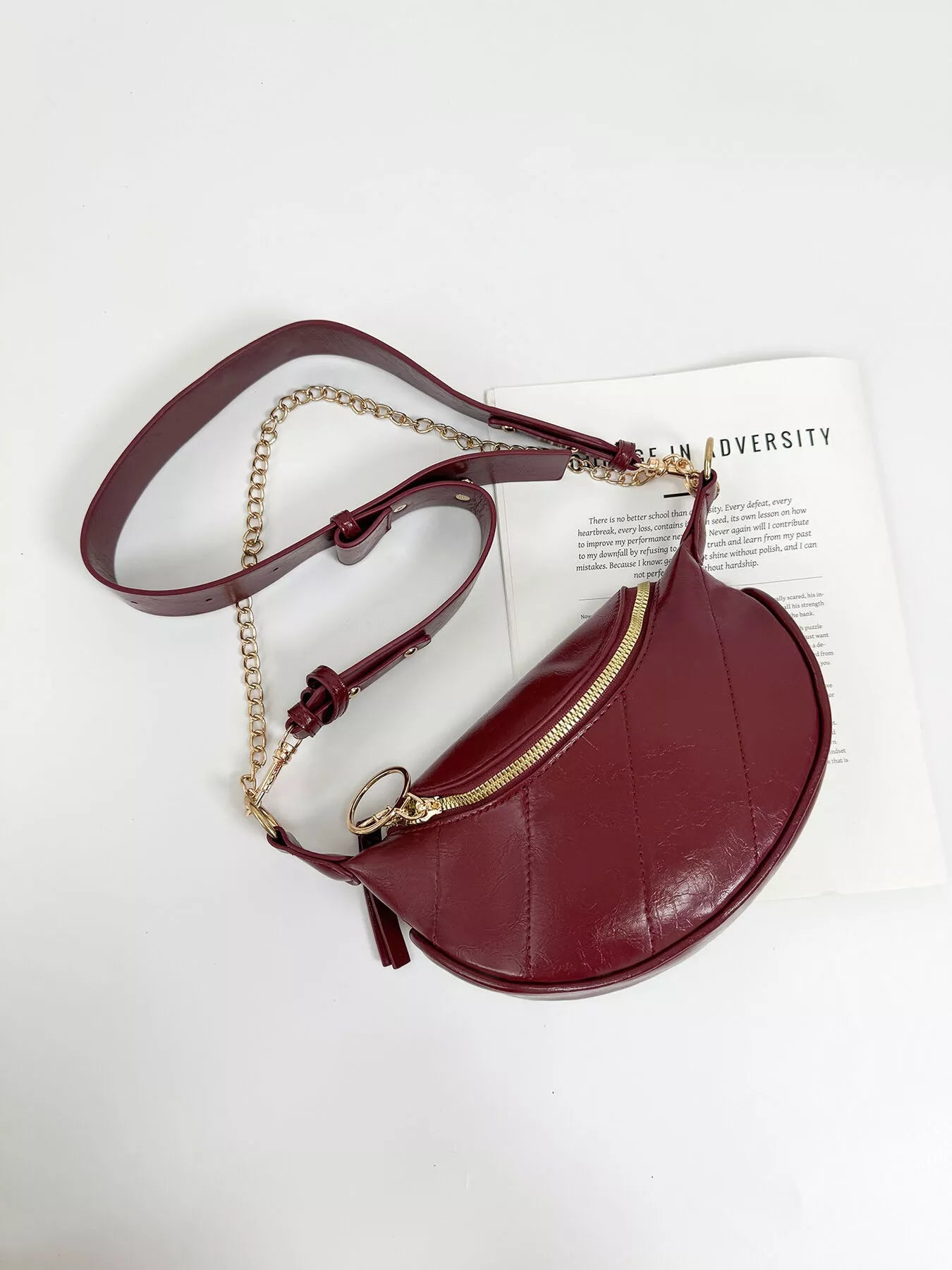 Sarah Express Women's Adjustable Strap Crossbody Bag Red ONESIZE