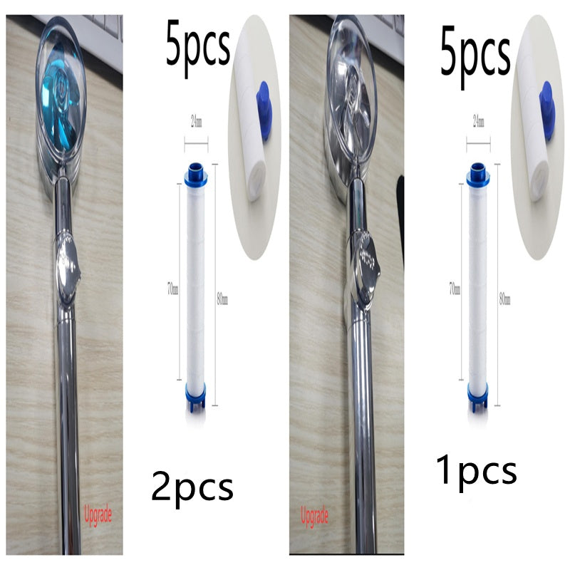 Sarah Express Turbo Propeller Shower Head - 360° High Pressure Water Saving Rainfall Showerhead Set32
