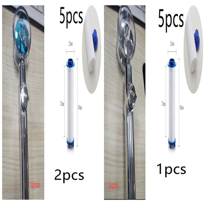 Sarah Express Turbo Propeller Shower Head - 360° High Pressure Water Saving Rainfall Showerhead Set32