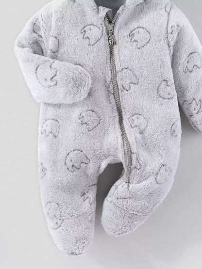 Sarah Express Children's Plush Hooded One-Piece