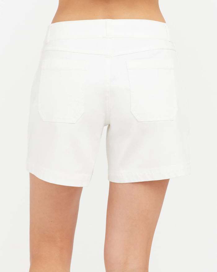 Sarah Express Women's High Waist Overall Pants - Cotton Linen A-Line Casual Cropped Bottoms