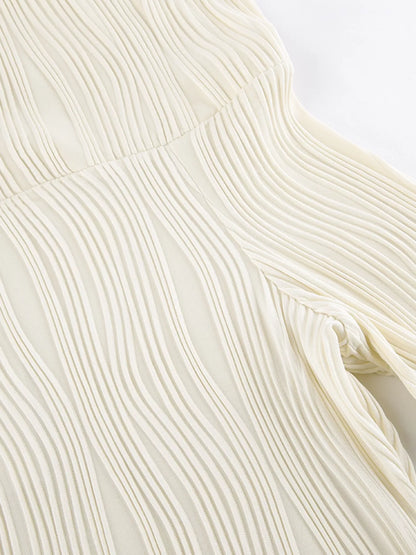 Sarah Express Women's Off-Shoulder Textured Knit Maxi Dress