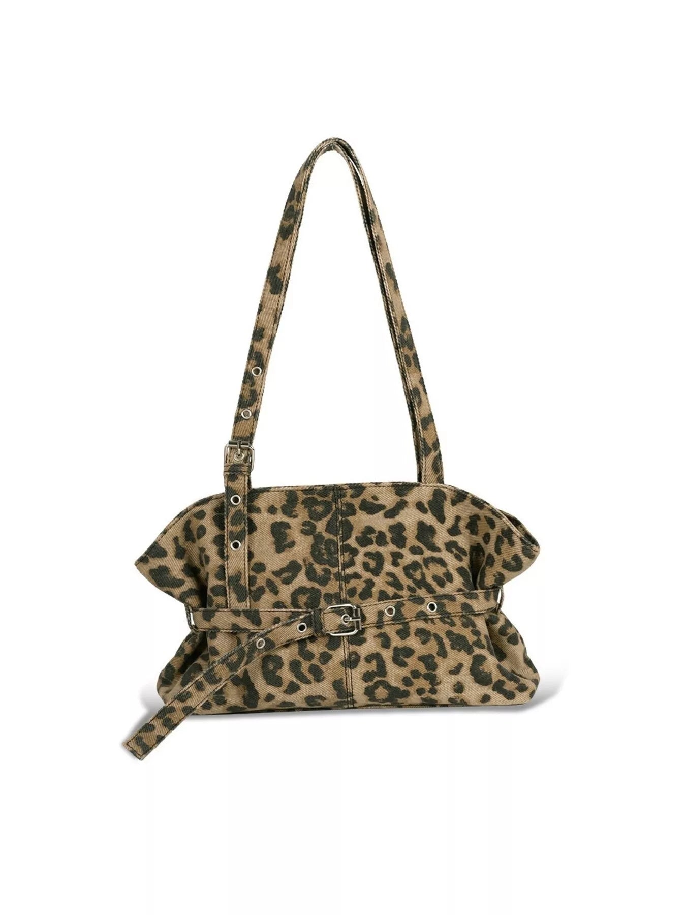 Sarah Express Women's Leopard Adjustable Strap Handbag