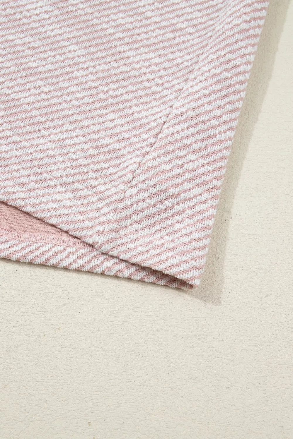 Sarah Express Women's Twilled Print Lace Trim Ruffled Short Sleeve Blouse