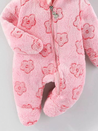 Sarah Express Children's Plush Hooded One-Piece