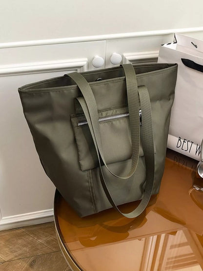 Sarah Express Women's Lightweight Nylon Shoulder Bag - Large Casual Crossbody Purse