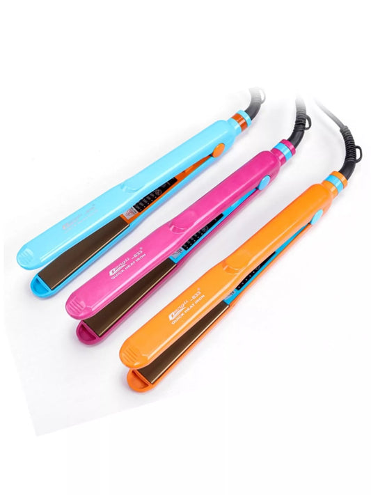 Sarah Express Adjustable Temperature Hair Straightener 2-in-1 Curling Iron Multi-Speed Styling Tool