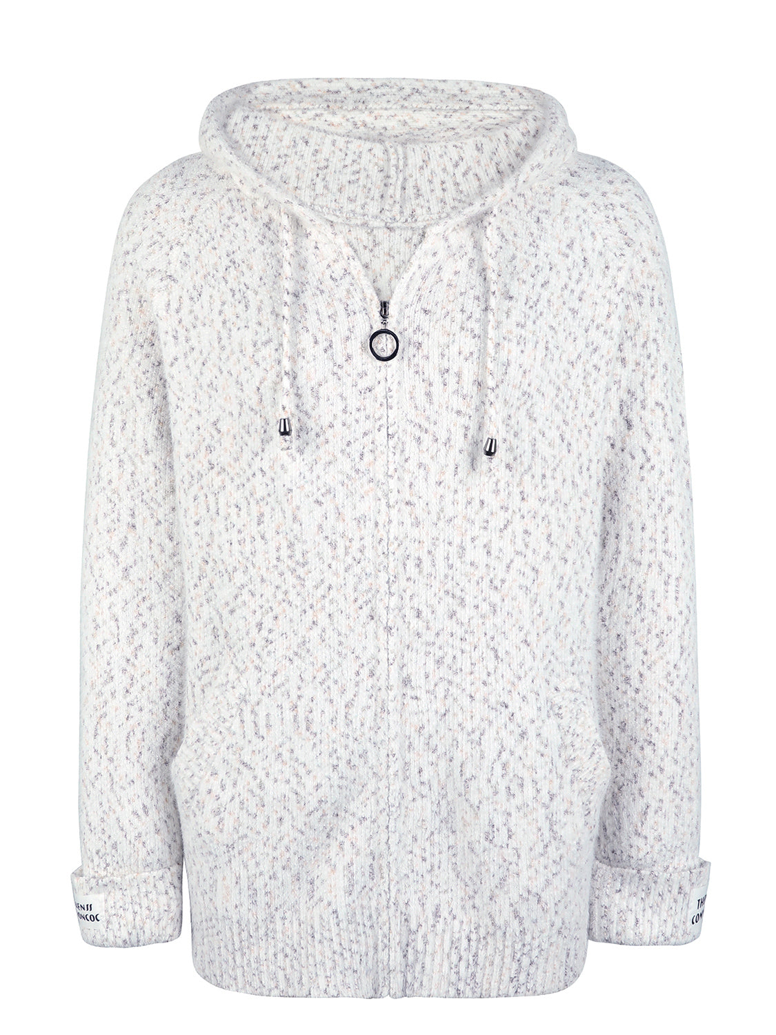 Sarah Express Women's Zip-Up Hooded Sweater