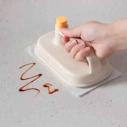 Sarah Express Disposable Magic Cleaning Brush with 50 Refill Wipes - Kitchen Bathroom Toilet Glass Wall Ceramic Window Cleaning Tool