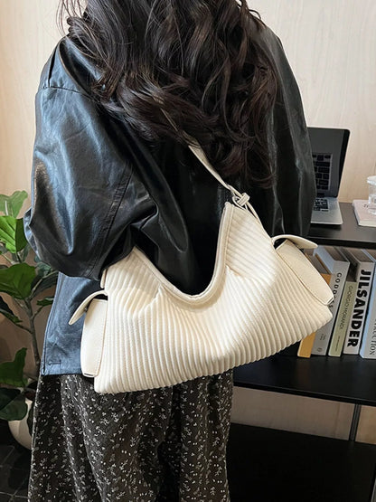 Sarah Express Women's Crossbody Bag - Adjustable Strap PU Leather Shoulder Purse