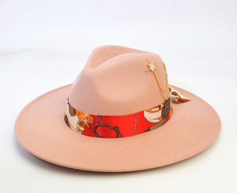Sarah Express Women's British Wool-Like Felt Hat Bell Crown Elegant Winter