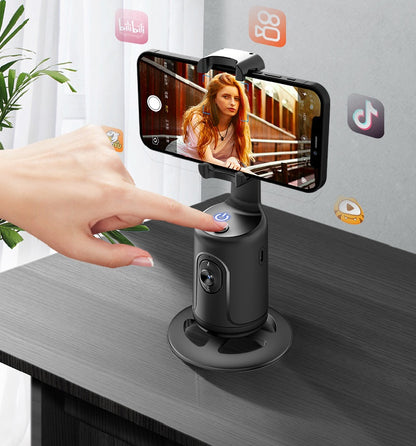 Sarah Express AI Face Tracking Phone Gimbal 360° Auto Tracking Smartphone Stabilizer for TikTok Vlog Live Streaming Video Recording