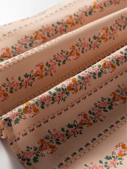 Sarah Express Women's Floral Print Bow Lace Long Sleeve Mini Dress - Romantic Loose Fit