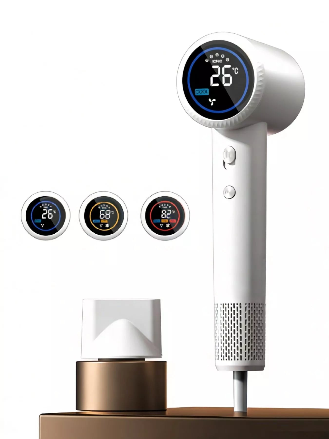 Sarah Express Lightweight Quiet Hair Dryer - Constant Temperature Blue Light Technology