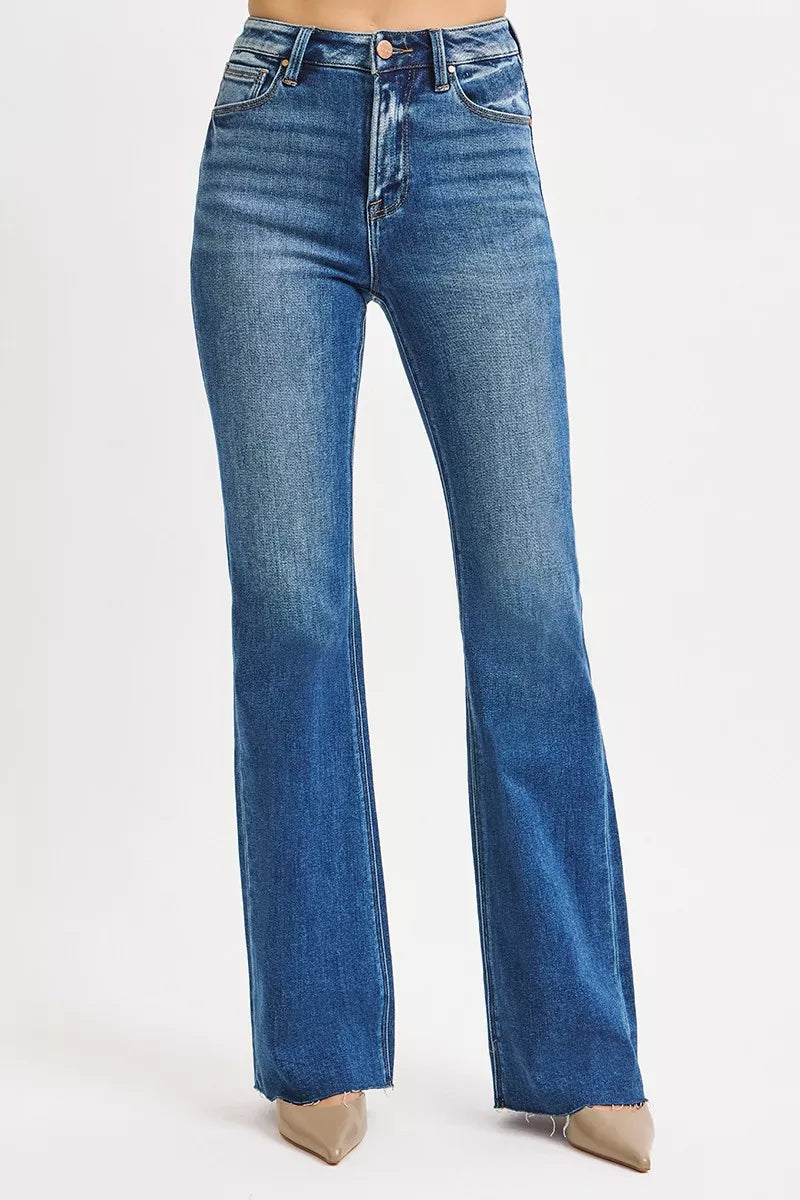 Sarah Express Women’s High Rise Flare Jeans Casual
