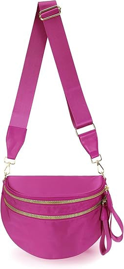 Sarah Express New Stylish Crossbody Shoulder Bag For Women Purplish Red 27x22x14cm