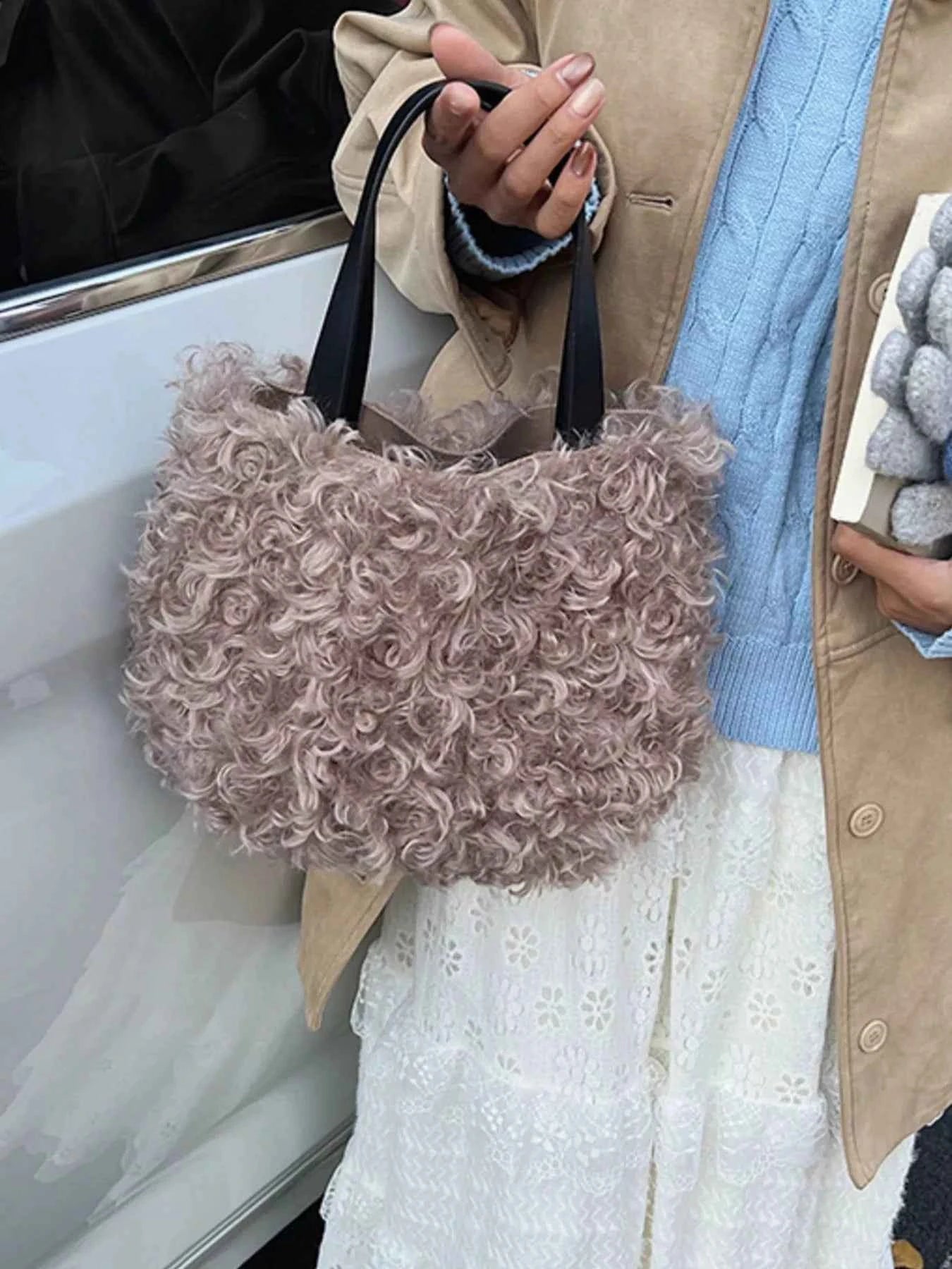 Lightweight Fluffy Handbag