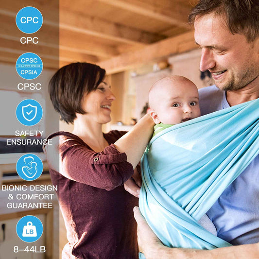 Sarah Express Multi-Functional Baby Carrier Front & Back Wrap - Ergonomic Infant Sling