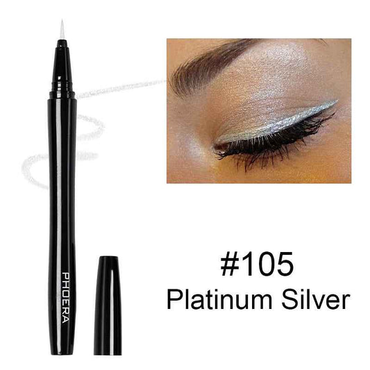 Sarah Express PHOERA Vacuum Straight Liquid Eyeliner - Precision Long-Lasting Waterproof Eye Makeup