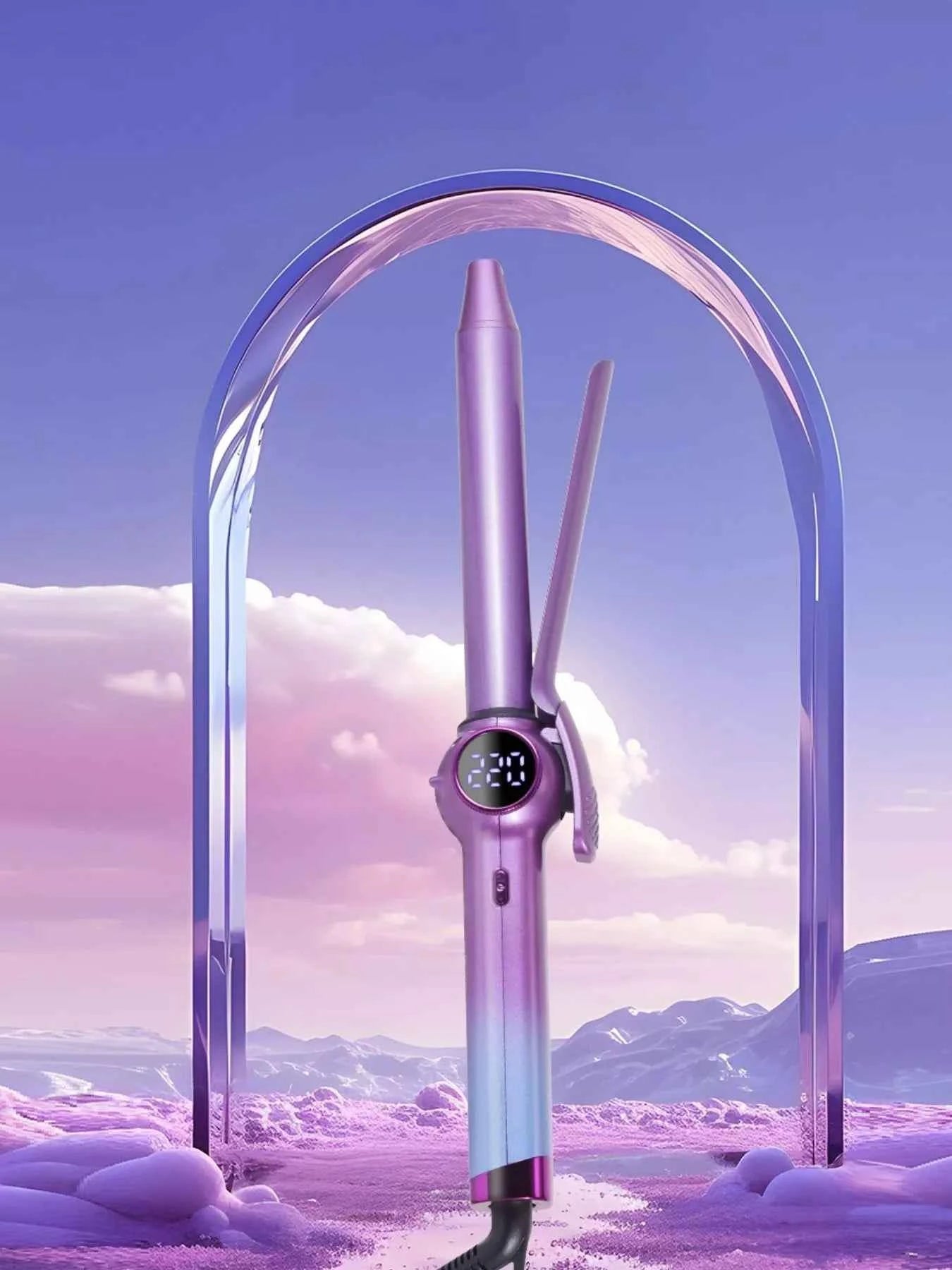 Sarah Express Women's Negative Ion Curling Iron - Constant Temperature Hair Styling Tool